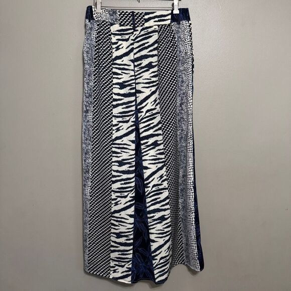 Banana Republic wide leg flows printed pant size large - Picture 4 of 9